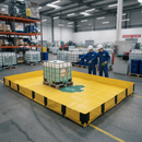 Premium Fuel and Chemical Spill Containment with Corner and Central Supports (250x300x25cm)
