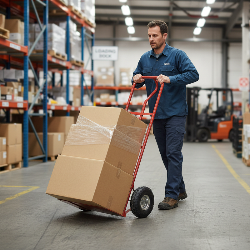 Heavy Duty P Handle Sack Truck - 250kg Load Capacity