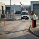 Premium Gas-Assisted Manual Boom Barrier with Reflective Strips and Easy Installation