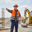 High-Visibility Eco-Friendly Softshell Gilet for Professionals