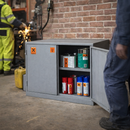 COSHH Storage Cabinets – 609x915x457mm – Steel Construction – Industrial Use
