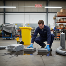 Professional General Purpose Spill Kit - 800L Capacity with Wheeled Bin