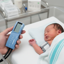 Premium Blood Pressure Cuff for Newborns with Dual Tubes - Compact Size 15.5 x 5 cm in Blue