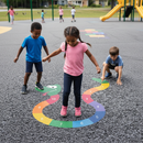 Premium 1-10 Snake Playground Marking - Colorful Thermoplastic Educational Tool for Counting and Learning