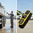 Premium Carwash Brush Attachment for Pressure Washers - 350mm Cleaning Width with Soft Touch Bristles and Quick Release Coupling