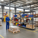 Heavy Duty Industrial Shelving - 1600mm High - 500kg Load Capacity - Grey