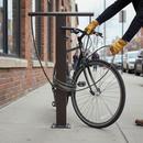 Premium Dual-Purpose Bolt Down Bike Stand - Galvanised Steel with Paint Options for Stylish Outdoor Use