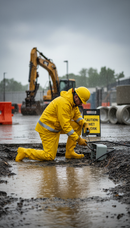 Premium Waterproof Trousers with Adjustable Features, Breathable Fabric and EN343 Compliance for Comfort and Durability