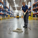 Premium 12 Ply Wool Mop Head with Metal Socket for Professional Cleaning Applications