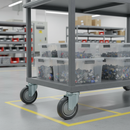 160mm Diameter Premium Polyurethane Anti-Static Wheel with Ball Bearing