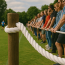 24mm White Polypropylene Rope - 1" 3-Strand Poly Rope, Heavy Duty, 220m Coil or Per Metre