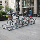 Premium High-Low Bike Rack - Double Direction - Galvanised for Enhanced Durability and Stability