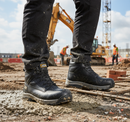 Premium Heavy Duty Work Boots with Steel Toecap, Antistatic Features, and Slip-Resistant Sole for Ultimate Comfort and Safety