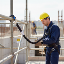 Premium 2m Single Fall Arrest Lanyard with Integrated Shock Absorber and Lightweight Connectors for Maximum Safety