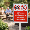 Safety Prohibition Signs – Rigid Plastic & Vinyl – Indoor/Outdoor