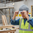 Premium Vented Safety Helmet with Adjustable Harness and Custom Logo Options