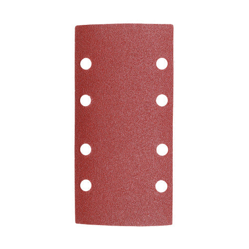 1/3 Sanding Sheets - 80 Grit - Red - Punched - 93 x 185mm