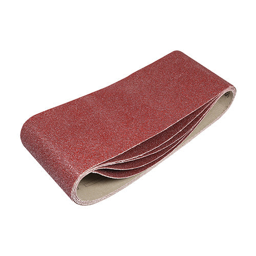 Sanding Belts - 40 Grit - Red - 100 x 610mm