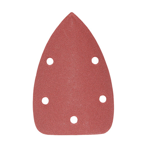 Detail Sanding Pads - 180 Grit - Red - 95 x 136mm
