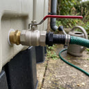 1in BSP Outlet Tap Kit with Lever Tap and Hose Tail