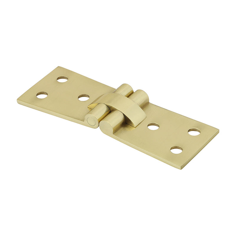 Counterflap Hinge - Solid Brass - Polished Brass - 100 x 40