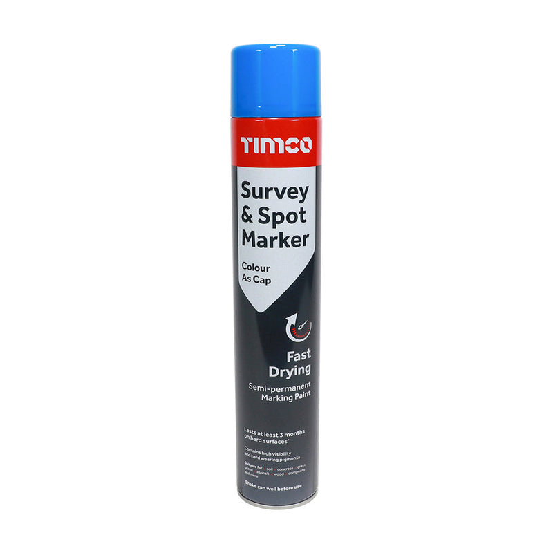Survey & Spot Marker - Blue - 750ml
