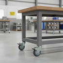 100mm Premium Braked Swivel Bolt Hole Castor Anti-Static