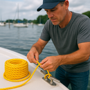 6mm Yellow Polypropylene 3-Strand Rope – Heavy-Duty, Waterproof & UV-Resistant | 50m