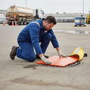 Premium PU Drain Cover & Heavy Duty Vinyl Holdall for Spill Control