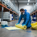 Premium Extra Chemical Spill Absorbent Roll 50cm x 40m Yellow