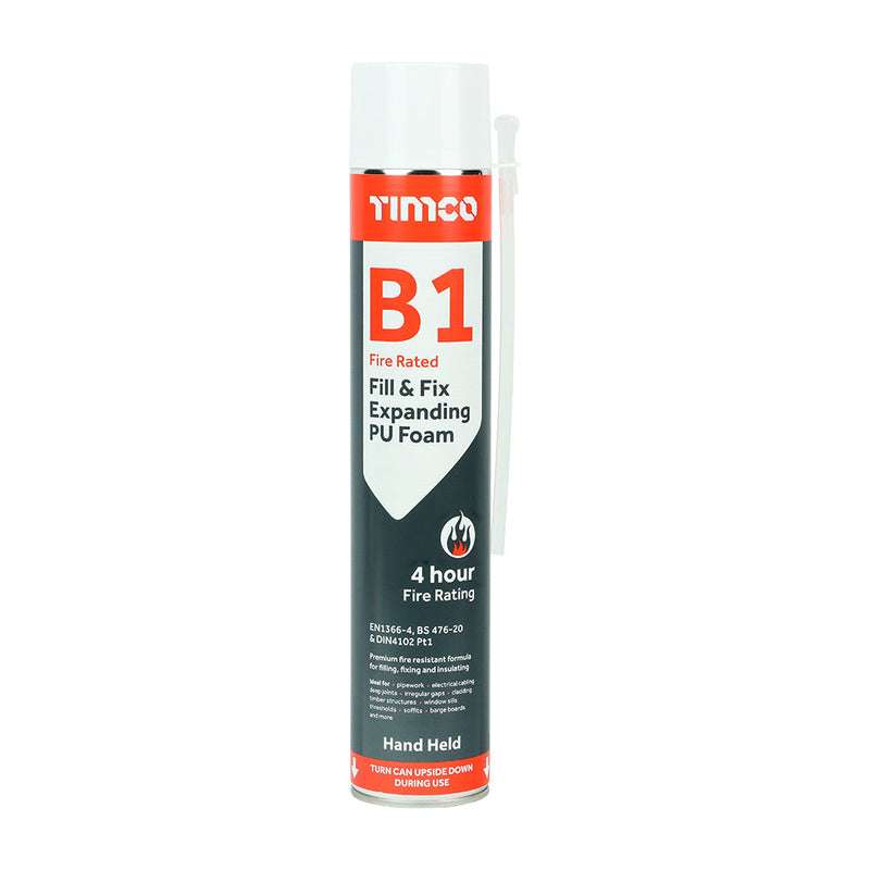 B1 Fill & Fix Expanding PU Foam - Hand Grade - 750ml