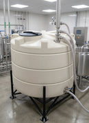 4200 Litre Cone Tank, 15° Angle, Food Grade Polyethylene