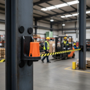 Premium Magnetic Support Bracket for Versatile Attachment to Metal Surfaces - Ideal for Forklifts, Vans, and Racking Systems