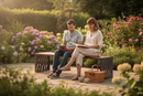 Premium Backless Bench 1.8m - Modern Outdoor Seating with Stylish Design and Comfortable Slatted Seat