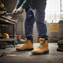 Premium Heavy Duty S3 Safety Boot with Steel Toe, Shock Absorber, and Slip-Resistant Sole