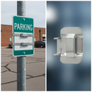 Premium 13mm Sign Mounting Buckles for Stainless Steel Banding with Hammer Closure