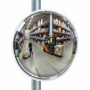 Professional Multi-Purpose 3 Direction Convex Mirror with Anti-Scratch Treatment for Enhanced Safety