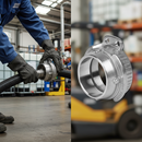 Premium Stainless Steel 316 VK Adaptor - Heavy Duty DIN 28450 Coupling for Secure Fluid Transfer
