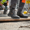 Premium High-Performance Safety Boot with Composite Toe Cap and Steel Midsole for Ultimate Protection and Comfort