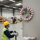 Premium Stainless Steel Traffic Mirror - Chemical Resistant and UV Impervious for Enhanced Visibility at Corners and Driveways