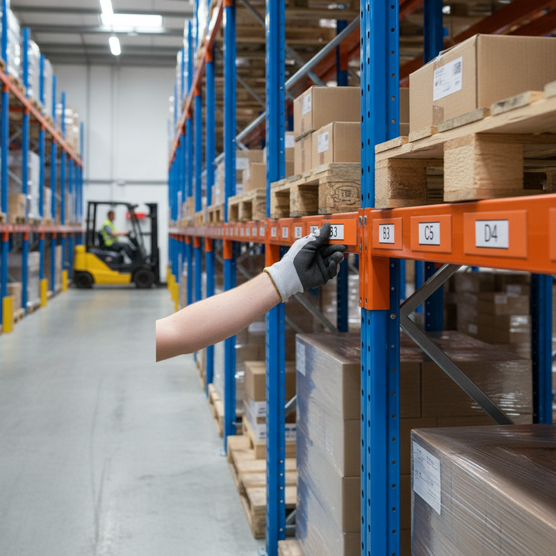 Pack of 100 High-Performance Magnetic Label Holders - 120mm x 50mm