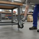 75mm Heavy Duty Braked Swivel Plate Castor Anti-Static