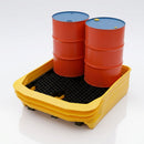 Four-drum bunded pallet converter, 1200 × 1000 mm, polyethylene (view 2)