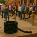 12mm Black Polypropylene Rope 3 Strand - 75m Coil