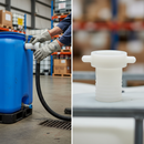 Premium Polypropylene Lug Couplings with Female URT Cap & Liner for Low Pressure Delivery and Suction Applications