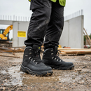 Premium Heavy Duty Thinsulate Boot with Steel Toe Cap, Slip Resistant Sole, and Water Resistant Membrane Lining