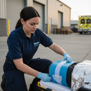 Professional Lightweight Pelvic Splint for Effective Stabilization of Pelvic Injuries in Emergency Situations