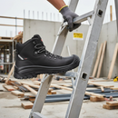 Premium Water-Resistant Safety Boot with Fiberglass Toe Cap for Winter Work Environments