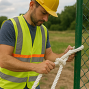 14mm White Polypropylene Rope 3 Strand - 50m Weatherproof Coil