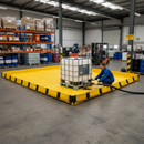 Premium Fuel and Chemical Spill Containment with Corner and Central Supports (350x450x25cm)